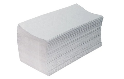 Рушники паперові V, 210*230, сірі, 160 шт/уп СП-5 фото
