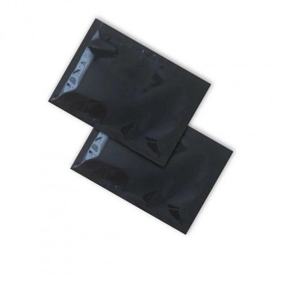 Серветка волога в індивідуальній упаковці чорній, 50*80мм, 500 шт/ящ СП-20 фото