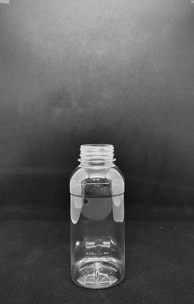 Пляшка квадратна 300мл, для лимонаду/напою, прозора, з кришкою, 400 шт/уп ЕН-12 фото