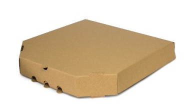 Коробка 290*290*39 для піци, бура, 100 шт/уп Р3-100-2 фото