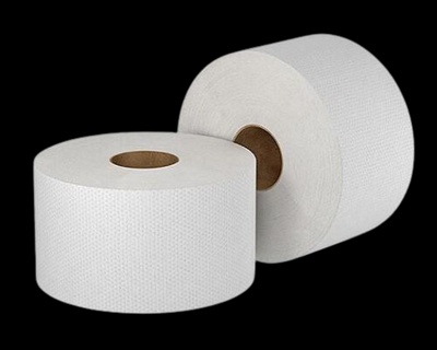 Туалетний папір, "Джамбо", 90м, 2х шаровий, білий, 12 шт/уп СП-10 фото
