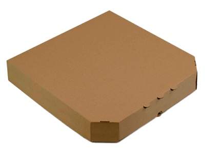 Коробка для піци 350*350*42, бура, 100 шт/уп Р3-100-5 фото